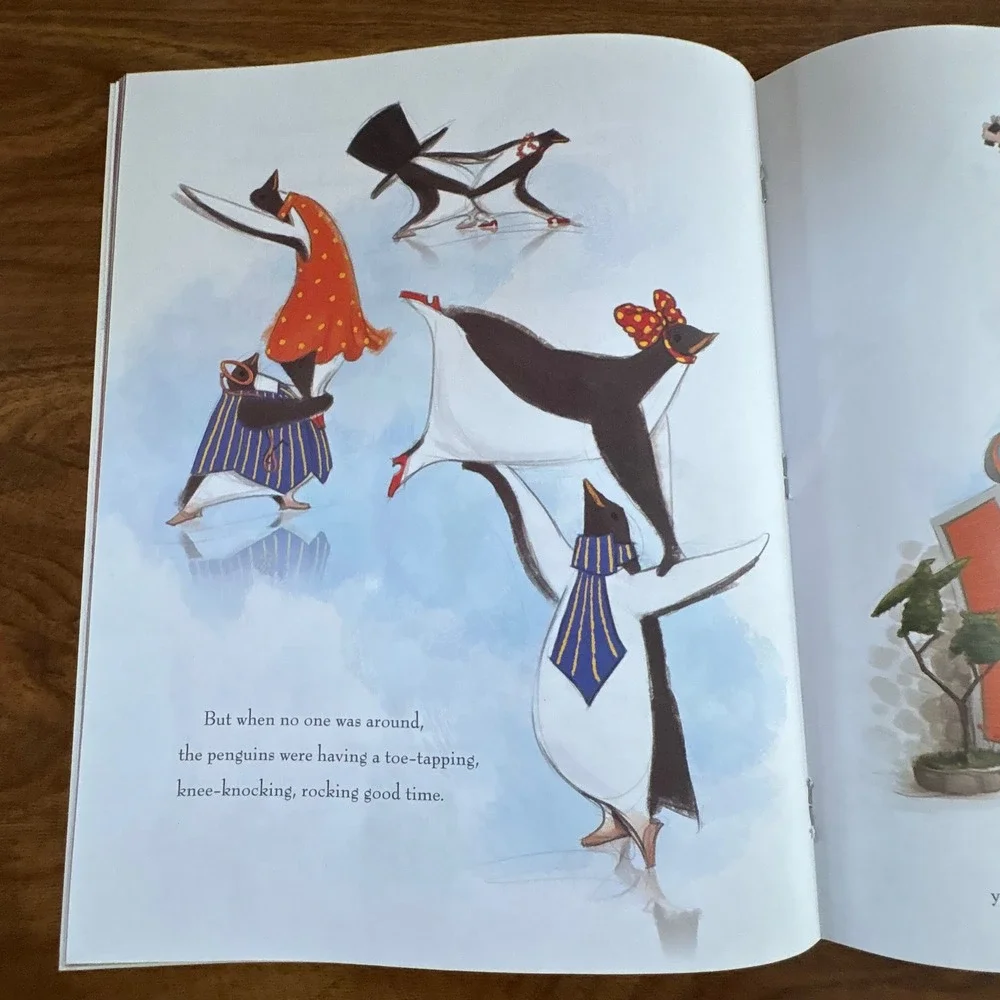 Penguin Cha-Cha by Kristi Valiant Scholastic Childrens Paperback 2015 Zoo